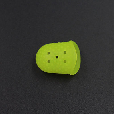 Luva macia Heatproof do protetor do dedo do silicone para a anti dor da guitarra
