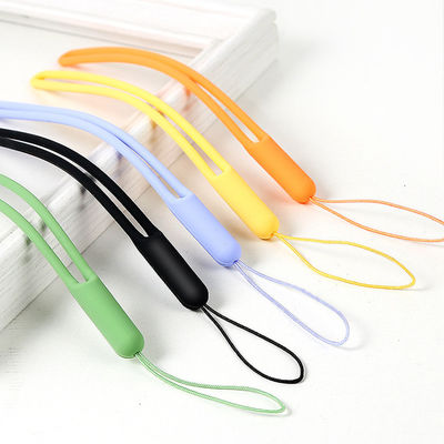 Correia resistente multicolorido do telefone celular das fontes da borracha de silicone inodora