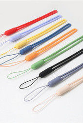 Correia resistente multicolorido do telefone celular das fontes da borracha de silicone inodora