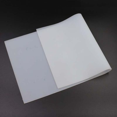 Espessura branca leitosa 0.1mm da isolação térmica da folha da borracha de silicone 0.2mm 1mm