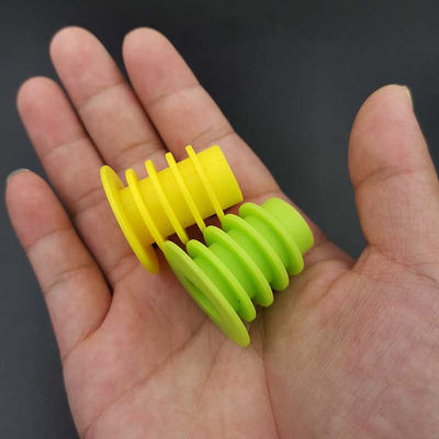 Batoques reusáveis do silicone do bujão do vinho para deslizamento dos tambores de vinho o anti inofensivo