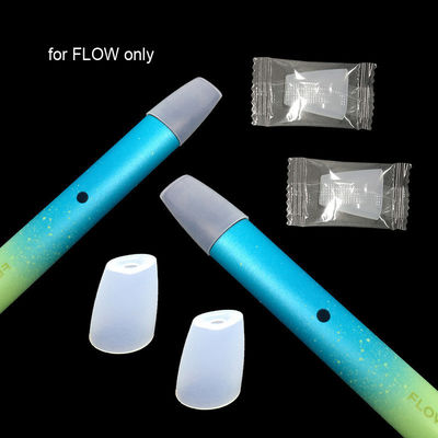 Ponta descartável do gotejamento do silicone dos bens 510, tampa de borracha inodora do adaptador bucal