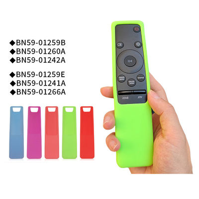 Caixa de proteção do silicone macio colorido Dustproof para o controlo a distância da tevê BN59 de Samsung Smart