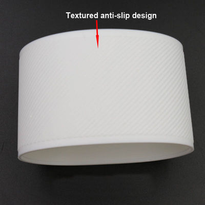 Manga de suprimentos de borracha de silicone antiderrapante OEM portátil para garrafa de água