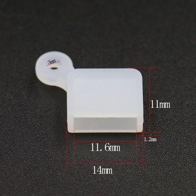 Peso leve inofensivo das tampas protetoras do silicone de USB Dustproof