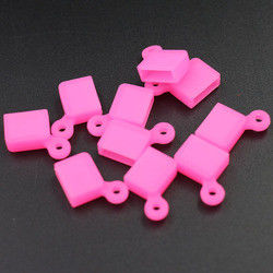 Peso leve inofensivo das tampas protetoras do silicone de USB Dustproof