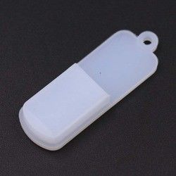 tampa protetora do disco de 5x1.7cm U, caso instantâneo de múltiplos propósitos de USB