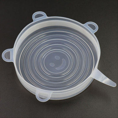 Tampa Stretchable durável das tampas protetoras do silicone Microwaveable