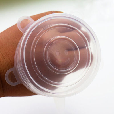 Tampa Stretchable durável das tampas protetoras do silicone Microwaveable