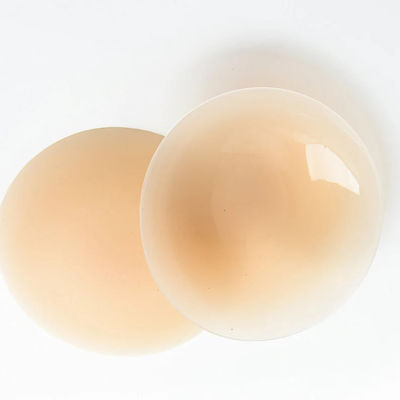 Almofada de silicone de mamilo não tóxica durável, pastéis de silicone inodoros para seios