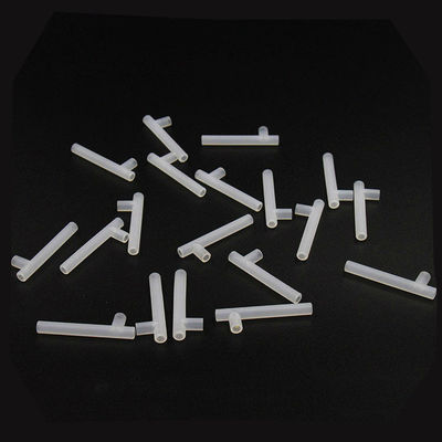 Tubo de silicone transparente em forma de T transparente à prova d'água 3 vias 3 x 5 mm