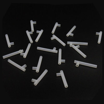 Tubo de silicone transparente em forma de T transparente à prova d'água 3 vias 3 x 5 mm
