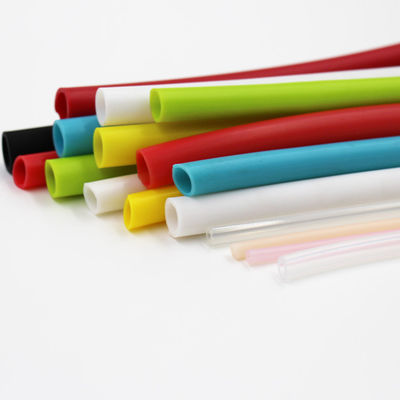 Tubo de mangueira de silicone macio multicolorido e leve para uso industrial