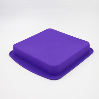 Do molde livre do bolo do silicone do agregado familiar de BPA forma quadrada prática