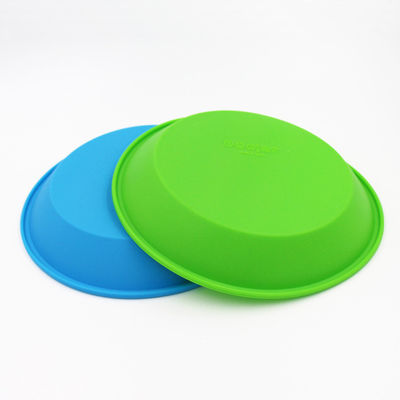 Molde redondo Pan Nontoxic Heat Resistant do bolo do silicone do produto comestível