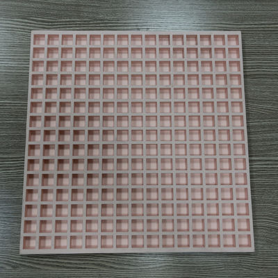 Molde quadrado portátil de silicone para doces 225 cavidades para mascar goma de caramelo