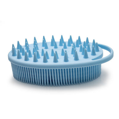 Produto comestível macio do purificador do corpo de escova do chuveiro do silicone para o bebê das mulheres dos homens