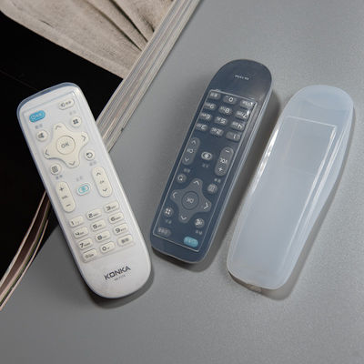 Tampas protetoras de controle remoto do silicone transparente para a tevê de KONKA