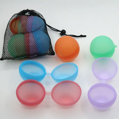 Balões reusáveis das bolas da bomba da água do silicone para jogos da água da praia da associação das crianças